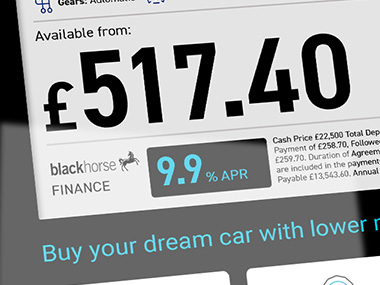Autotalker Promote Finance Rates Carousel