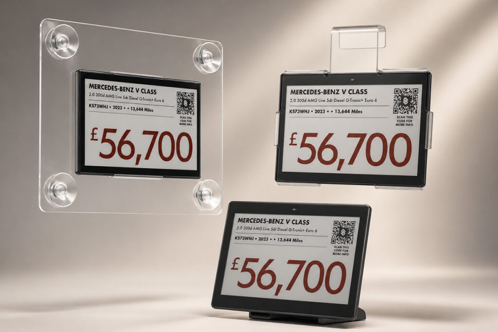 AutoTalker What Are E Ink Vehicle Pricing Displays